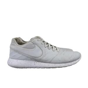 Nike Shoes Mens 13 Sneakers Roshe Tiempo VI Lifestyle Boot Triple White Leather